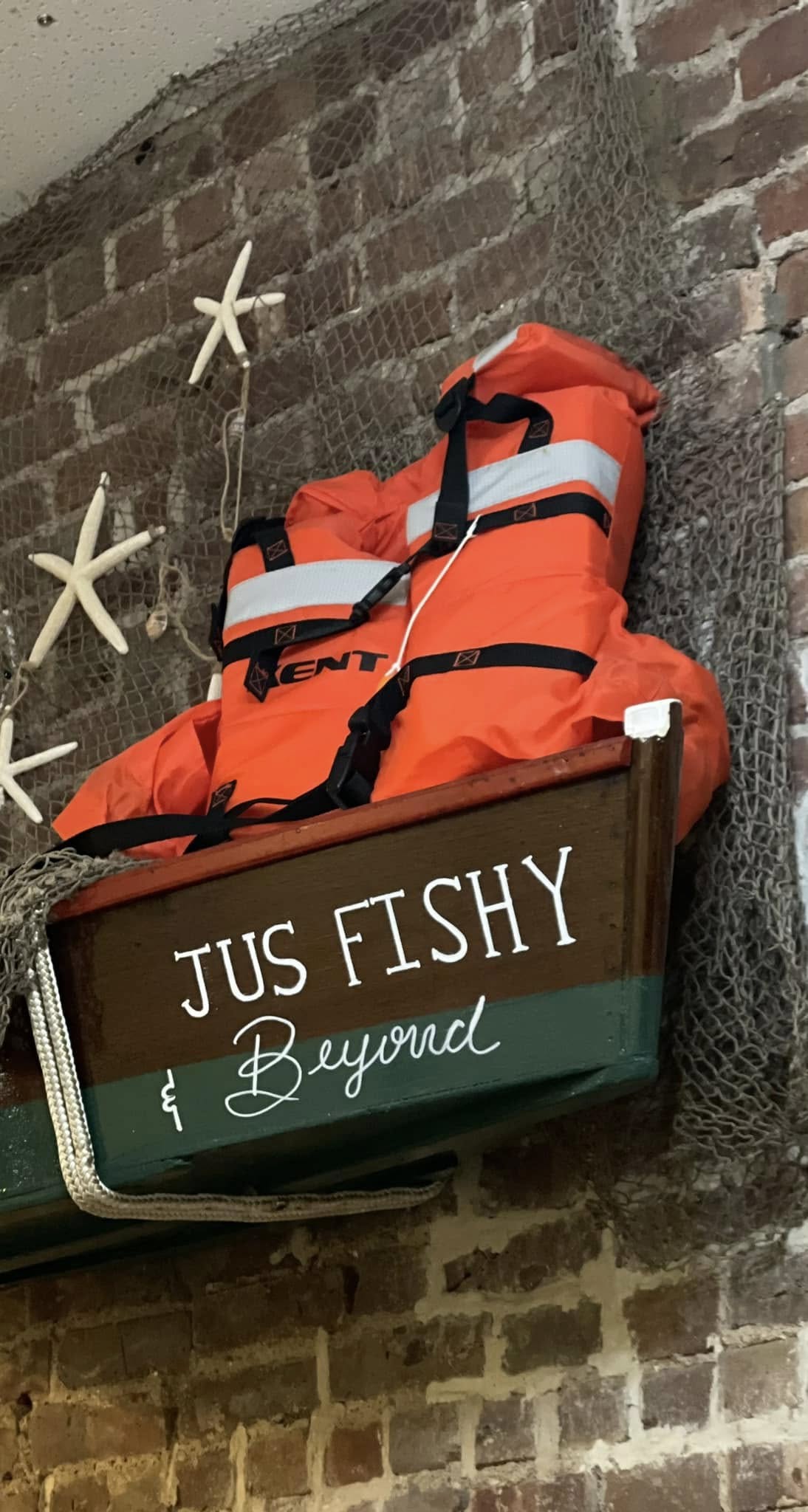 The heritage and branding of Jus Fishy & Beyond on Flatbush Ave